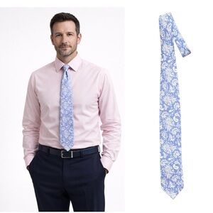 Simons Light Blue Paisley Linen Tie
🔥% bundle of 3, 5, 10, 15 or 20 ties